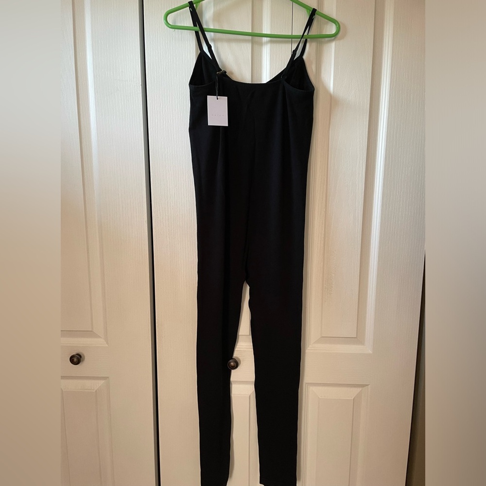 Hatch The Body Rib Unitard Black Large